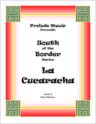 La Cucaracha piano sheet music cover Thumbnail